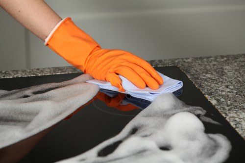 Booking process for carpet cleaning services