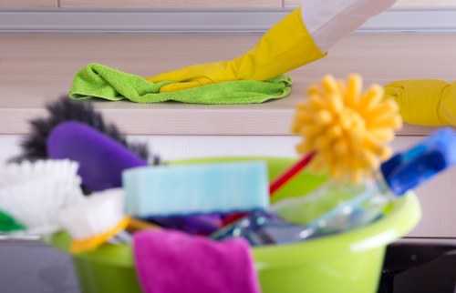 Kitchen and surface cleaning in a Croydon flat