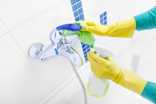 Cleaning of washroom and shared facilities in a Croydon business property