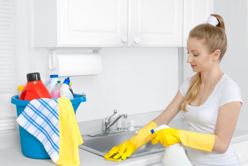 Detailed bathroom deep clean in a Croydon property