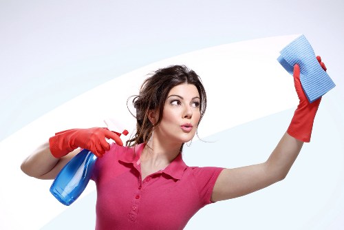 Local commercial cleaners maintaining a retail entrance in Croydon
